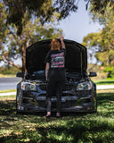 Black Tee - VF Clubsport - Magenta Tee