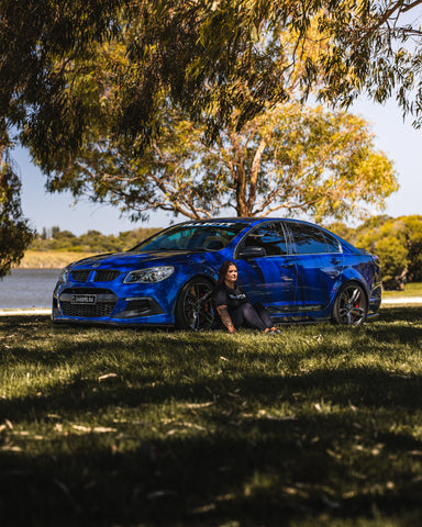 Black Tee - VF Clubsport - Blue