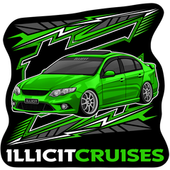 *COMING SOON* Black Tee - XR6 Turbo - Lime Green