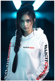 White Illicit Cruises Hoodies