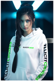 White Illicit Cruises Hoodies