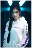 White Illicit Cruises Hoodies