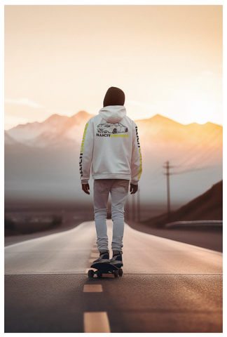 White Illicit Cruises Hoodies