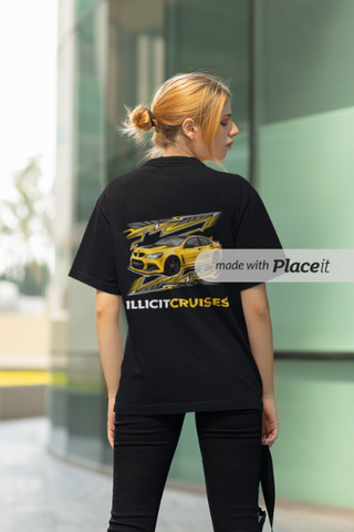 Black Tee - VF GTSR - Yellow